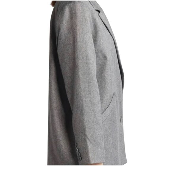 Treasure & Bond Herringbone Oversized Blazer  I Size: 1X - Picture 2 of 12